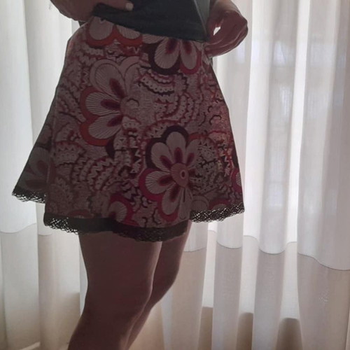 Bershka mini skirt like new, colorful, size M
