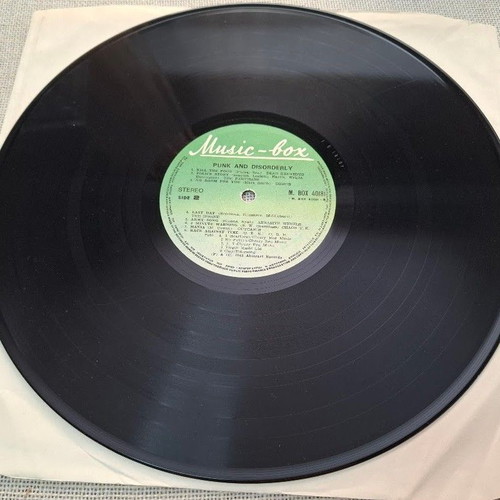 Punk And Disorderly LP πανκ συλλογή 1982 Ελλάδα