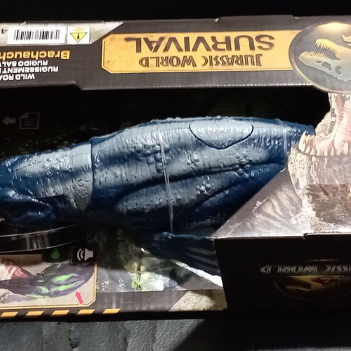 Jurassic World Survival Brachauchenus dinosaur new with movable parts