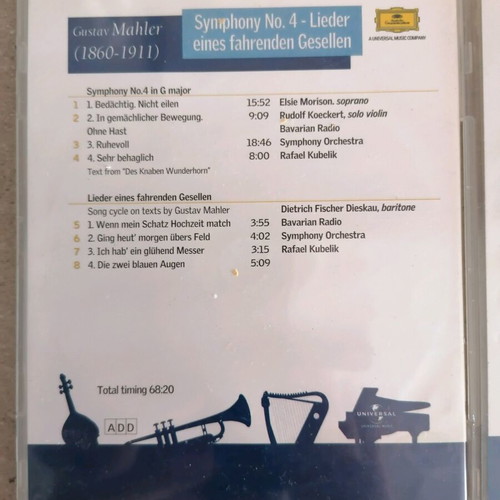 Mahler CD like new