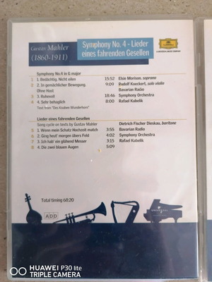 Mahler CD like new