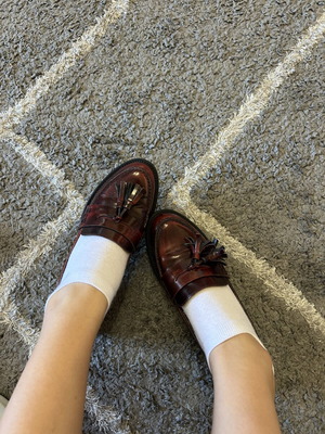 Bata loafers μεταχειρισμένα, γνήσιο δέρμα, κομψά χρώματα