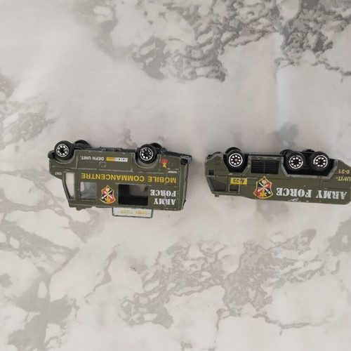 Toy Story green army men set with 2 metal military vehicles like new