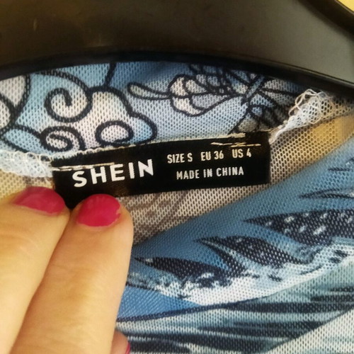 Shein blouses multicolored like new, pack of 3