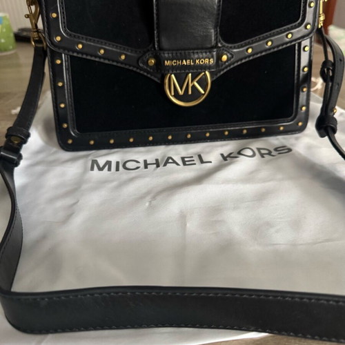 Michael Kors shoulder bag leather castor new, black