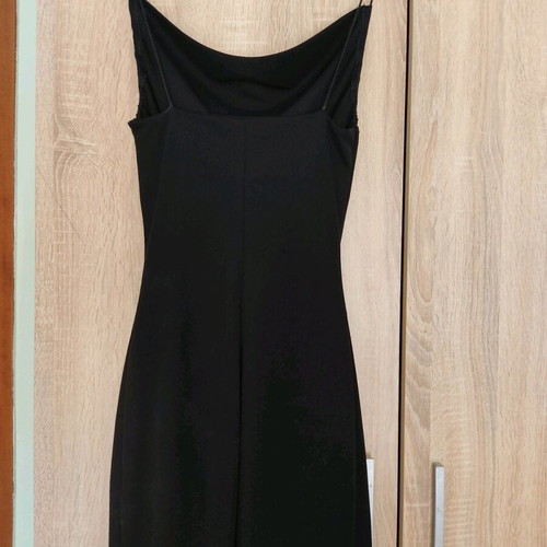 Black mini dress Pavlos Voulgaridis with open back used