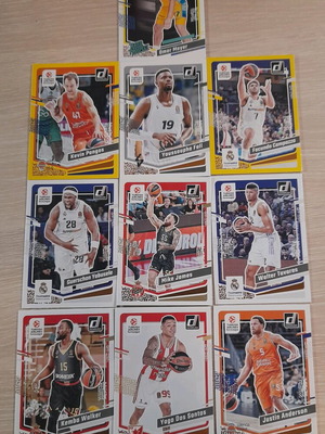 Panini Donruss Euroleague 2023-2024 10 κάρτες σαν καινούργιο