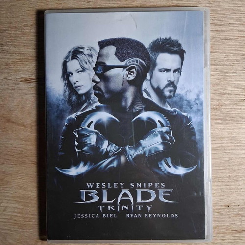 Blade: Trinity DVD used, action horror thriller sci-fi movie with subtitles