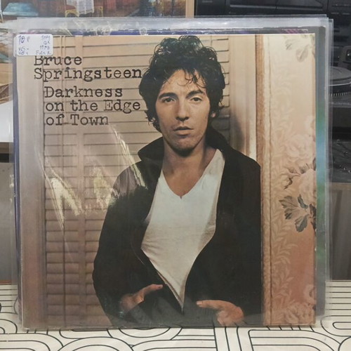 Bruce Springsteen Darkness on the Edge of Town vinyl LP used, folk rock