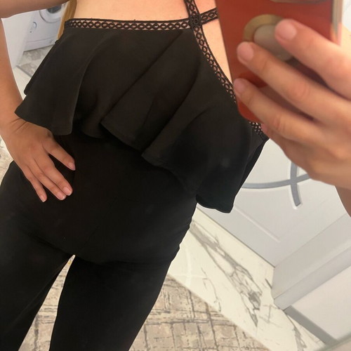 New Look women's jumpsuit black like new size 36/S