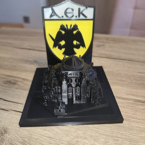 AEK 3D Printed Desk Decor with Hagia Sophia new