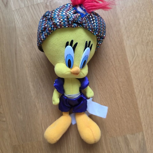 Tweety Plush Looney Tunes 2001 vintage, like new