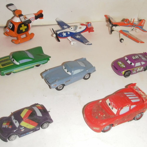 Pack of 71 Toy Cars and Vehicles including Hot Wheels, Majorette, Matchbox, Micro Machines
