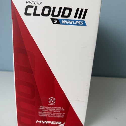 HyperX Cloud III S Wireless headset new, 2.4GHz and Bluetooth