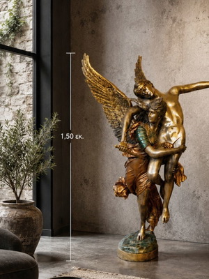 Gloria Victis bronze sculpture used, copy of famous allegorical artwork