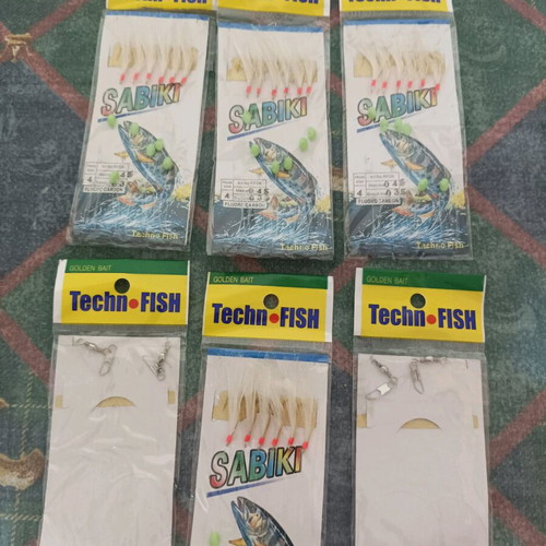 Fishing rig new, all six together