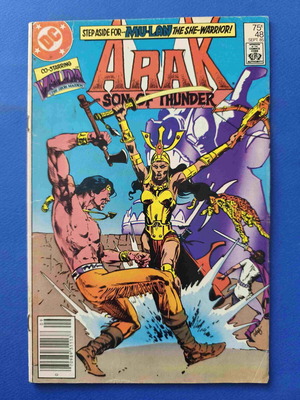 Arak Son of Thunder 48 comic book used, English