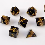 Dungeons & Dragons Dice Set with Pouch new sharp-edge
