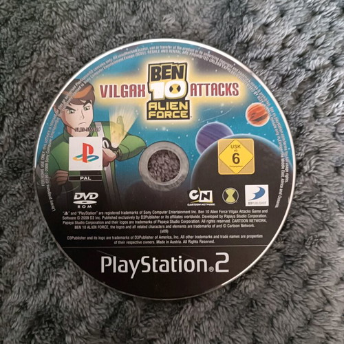 Ben 10 game for PlayStation 2 like new