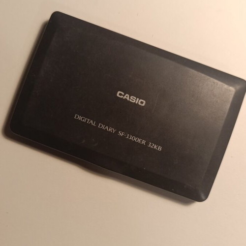 Casio Digital Diary SF-3300ER used, 32KB memory