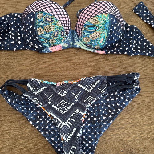Maaji swimsuit used, size L, blue