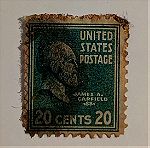  James A Garfield - Γραμματόσημο ΗΠΑ (1938)