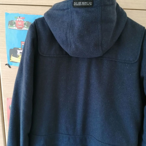 Montgomery coat Lee jeans used, medium size, blue