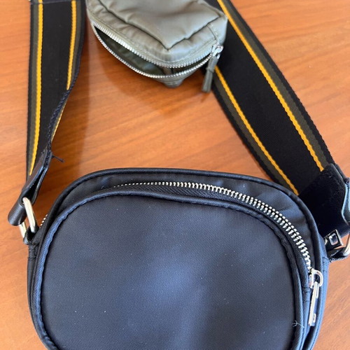 Zara messenger bag like new, double, black