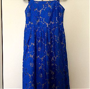 KARAVAN φόρεμα δαντέλα σε χρώμα μπλε small