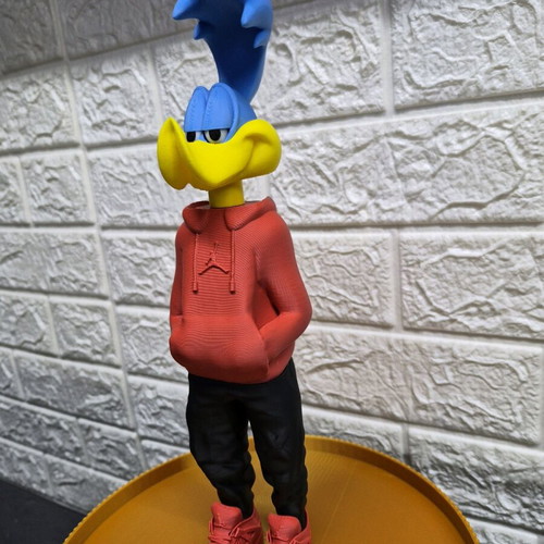 Roadrunner figure new, 3D printed with detail