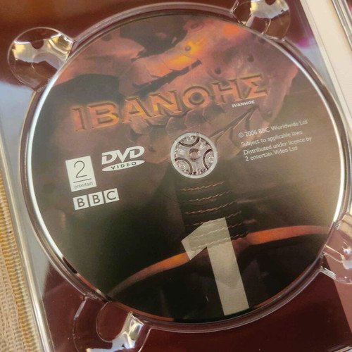 Ivanhoe DVD like new, 2 discs with subtitles