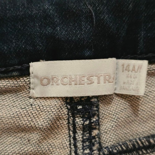 Orchestra kids' pants unisex like new, size M, black and blue