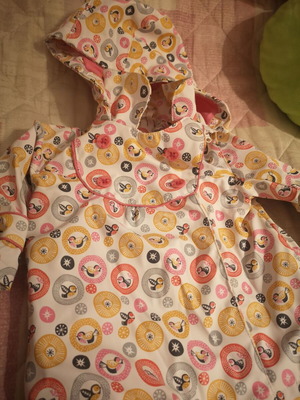 Orchestra baby windbreaker with hood for 6 months used