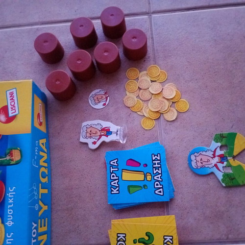 The Super Quiz of Newton used educational board game