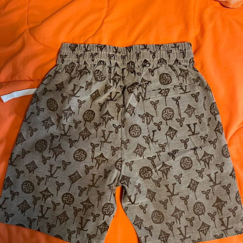 Kids' shorts new, beige, size 152 cm