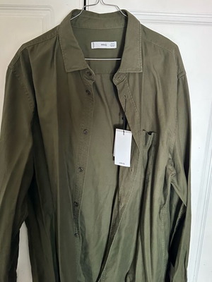 Mango men's shirt new, green, XXL