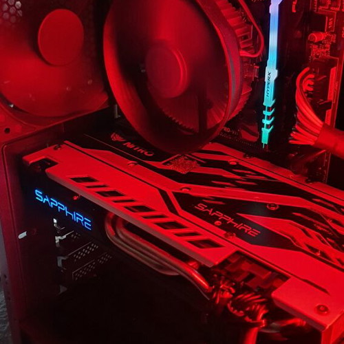 Intel i5 Gaming PC v43 with Sapphire RX 570 8GB and RGB RAM