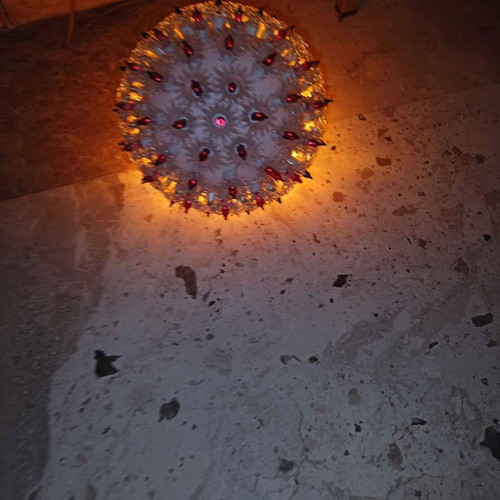 Illuminated ball used