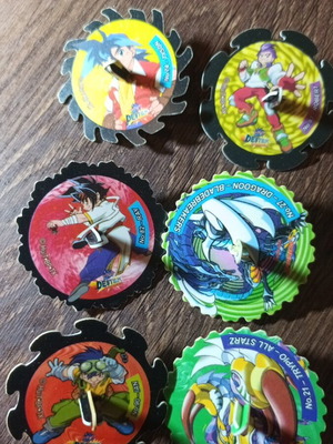 Bayblade tazos