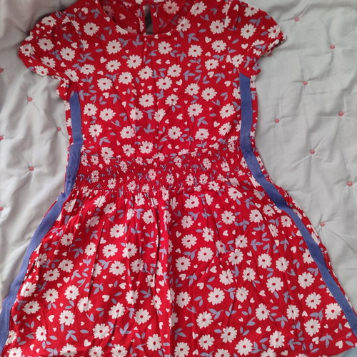 Mothercare Girl's Dress like new, size 116 cm, red multicolor