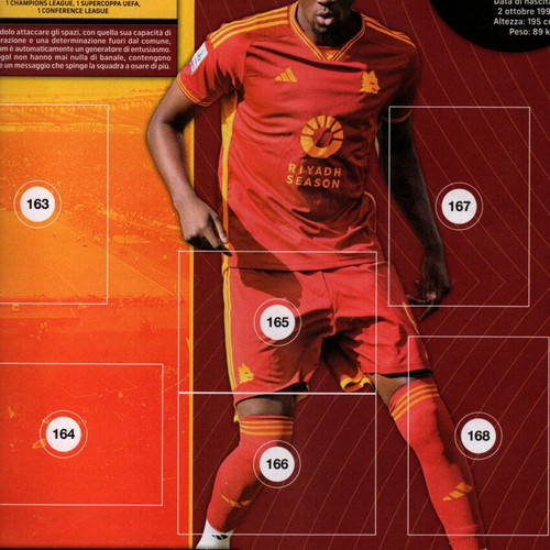Panini Official Sticker Album Roma 2023-2024 new