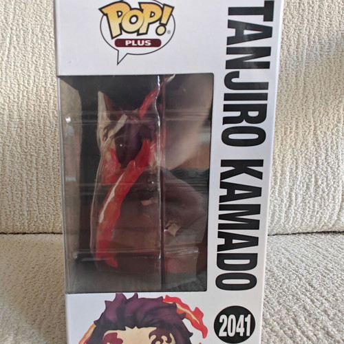 Funko Pop Plus Demon Slayer Tanjiro Kamado #2041 with Protector new