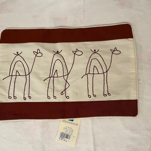 Decorative Handmade Pillowcase from Jordan River Foundation
