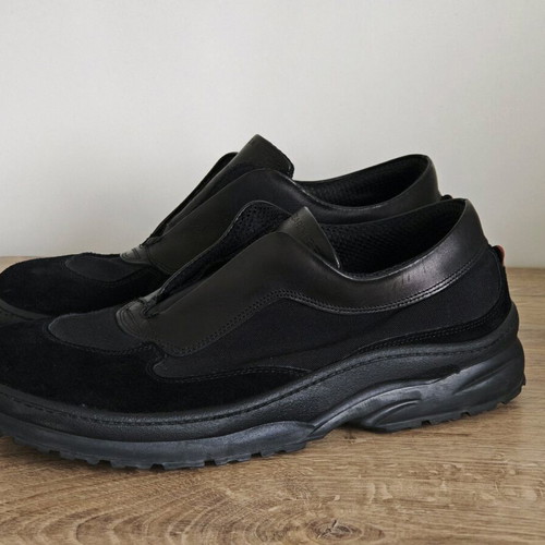 Trussardi Sport men's leather shoes like new, size 43, black