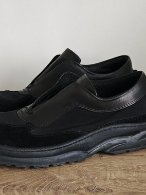 Trussardi Sport men's leather shoes like new, size 43, black