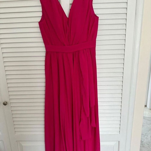 Maxi dress new fuchsia, long, airy