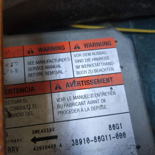 Airbag module Suzuki Ignis used, 38910-86G11