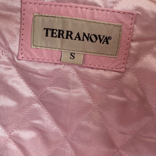 Women's pink leather jacket like new