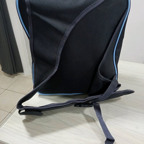 Crossbody bag new blue durable material for cyclists
