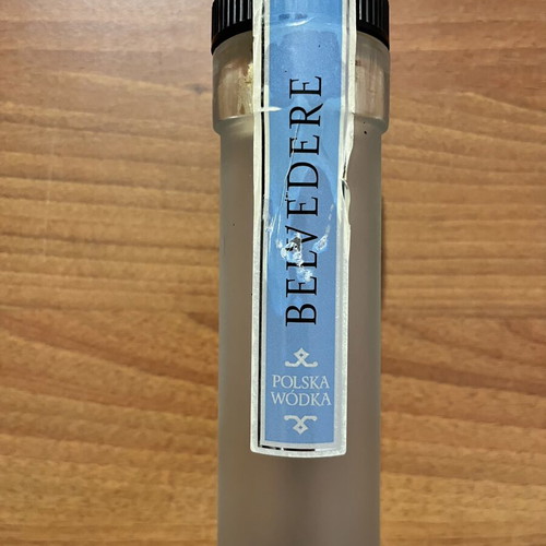 Belvedere Vodka 3-Litre Promotional Bottle like new, empty